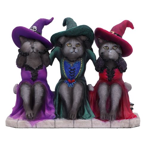 Three Wise Witchy Kittys 15.3cm Cats Gifts Under £100