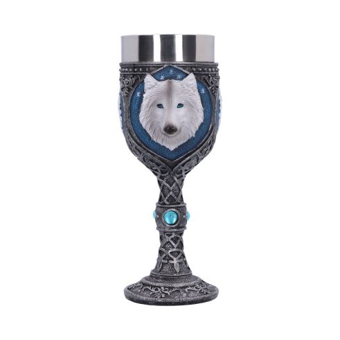 Ghost Wolf Goblet 19.5cm Wolves Gifts Under £100