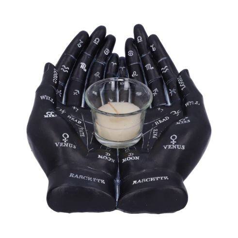 Palmist's Guide (Black) 22.3cm Palmistry Summer Sale 2024