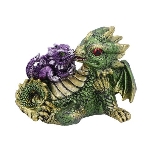 Dragonling Rest (Green) 11.3cm Dragons Dragon Figurines