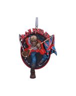 Iron Maiden The Trooper Hanging Ornament 8.5cm Band Licenses Christmas Product Guide