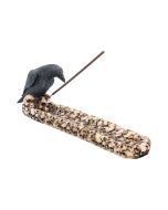 Raven Skull Incense Holder 25cm Ravens Gifts Under £100