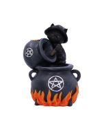 Familiar Brew Backflow Incense Burner 18cm Cats Summer Sale 2024