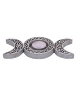 Triple Moon Tea Light Holder 17.5cm Witchcraft & Wiccan September Flash Sale 2024 | Incense and Tealights